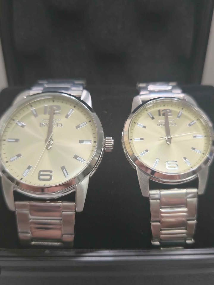 Invicta Celestial Men's 43mm and Women's 36mm steel