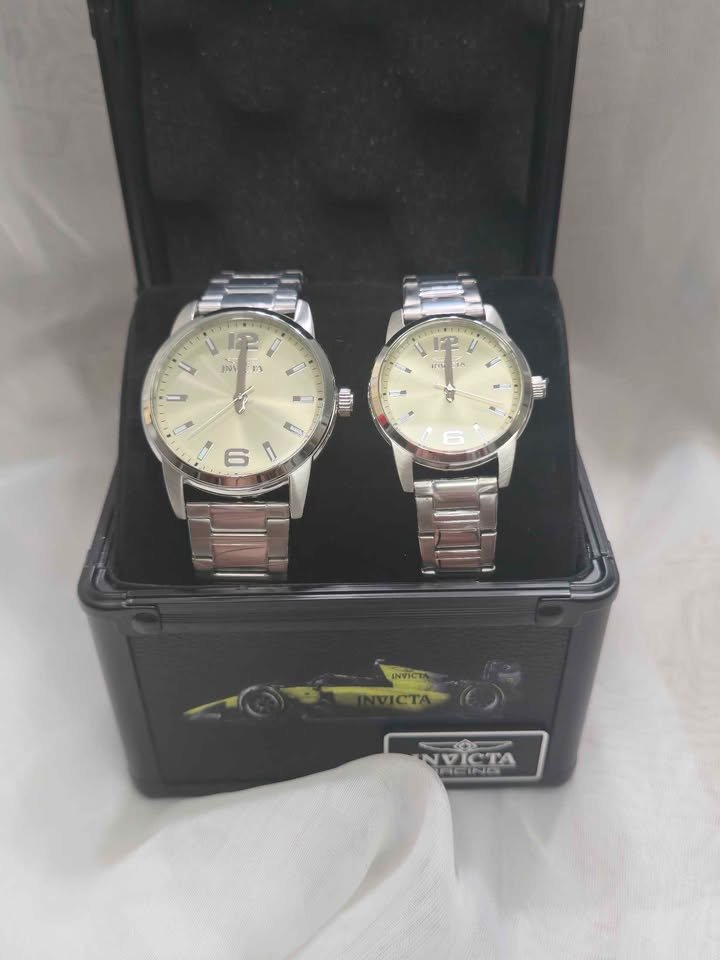 Invicta Celestial Men's 43mm and Women's 36mm steel - Imagen 2