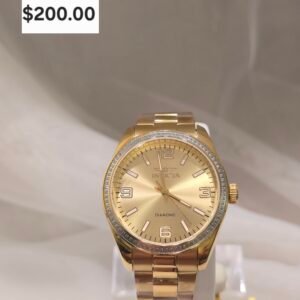 Invicta Elite Diamond 0.28 Carat Diamond Women's Watch - 36mm, Gold