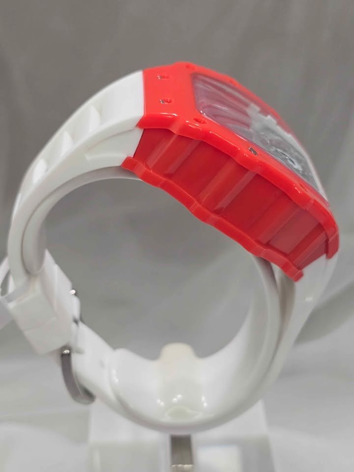 Invicta x activa Men's Skeleton Dial - 44.3mm, White - Imagen 3