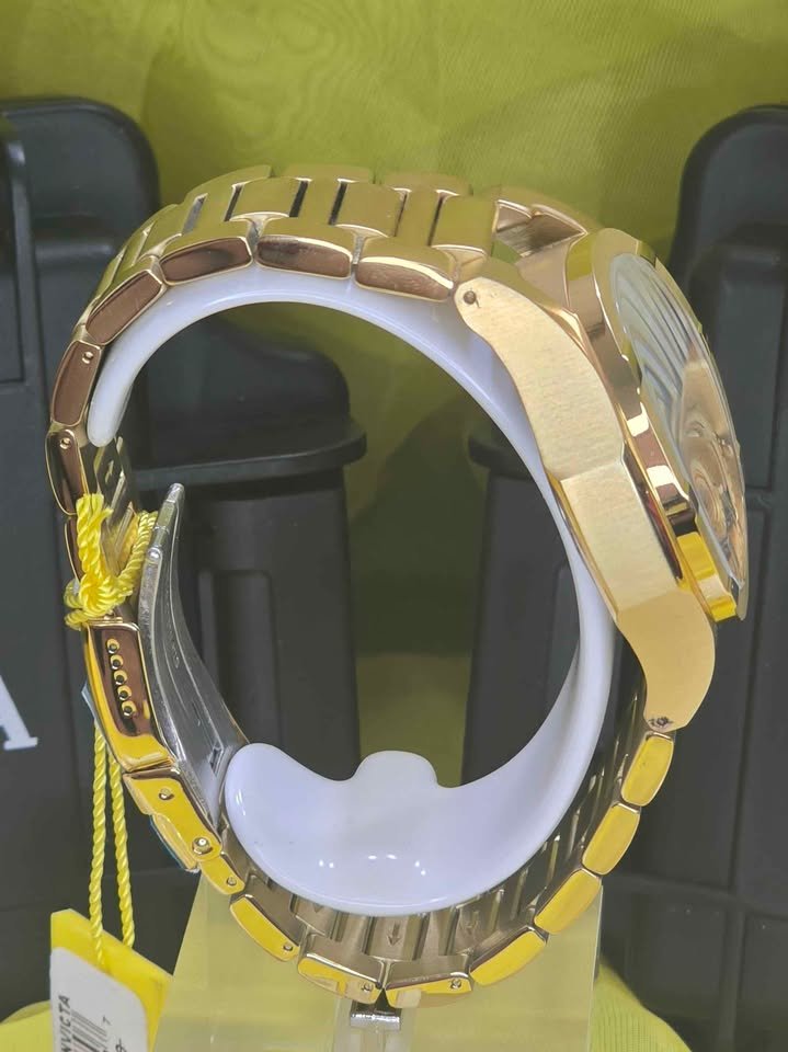 Invicta Bolt Men's Watch - 48mm, Gold - Imagen 3