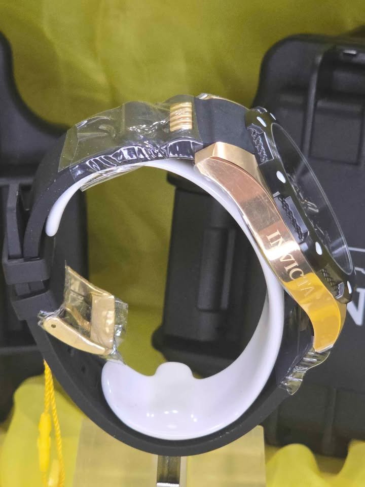 Invicta I-Force Axis Men's Watch - 50mm, Gold, Black - Imagen 5