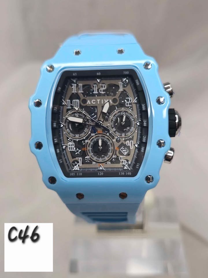 Activa Fury X Invicta Men's Watch w/ Skeleton Dial - 44.3mm, Blue