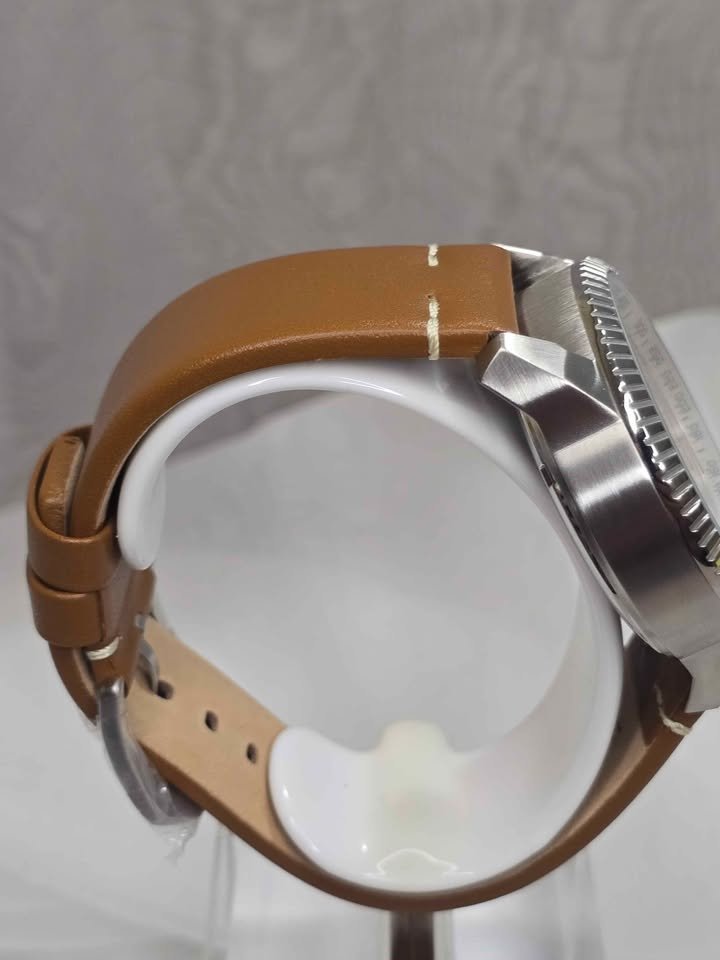 Chase Durer Flight Commander One Men's Watch - 46mm, Light Brown, Ivory - Imagen 3