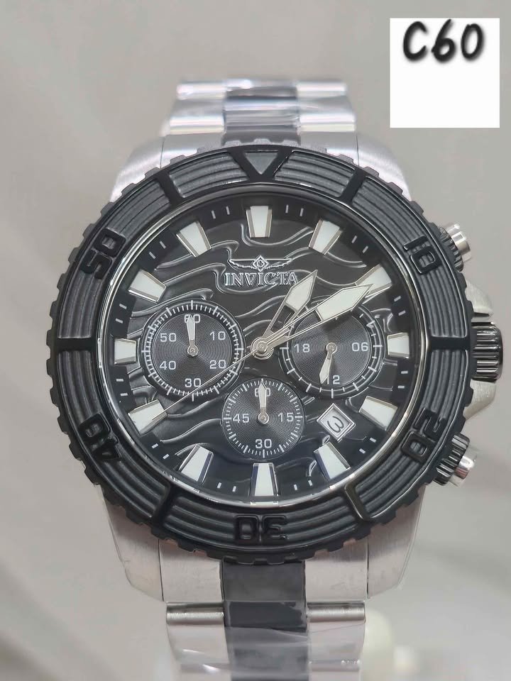 Invicta Pro Diver Men's Watch - 45.5mm, Steel, Black