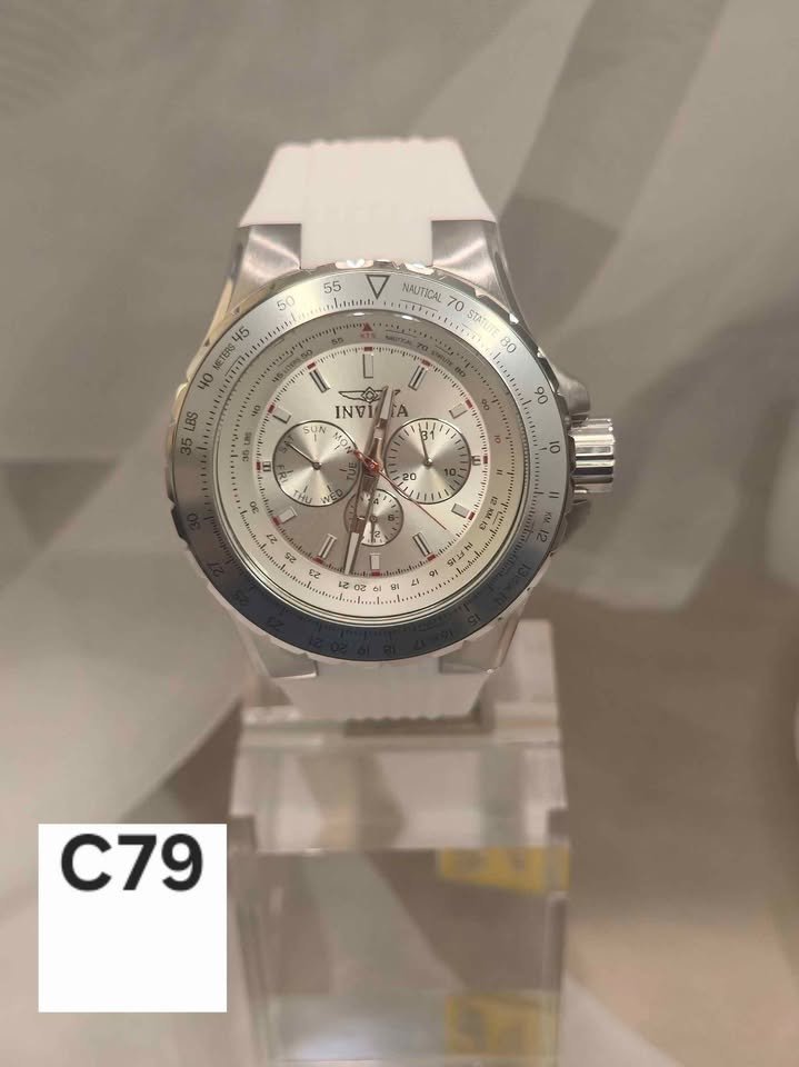 Invicta Aviator Skyshock Men's Watch - 50mm, White