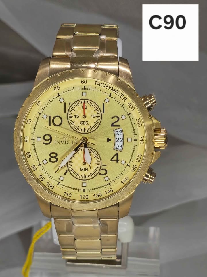 Invicta Specialty Altoris Men's Watch - 45mm, Gold