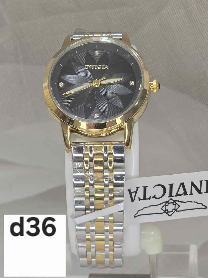 Invicta Wildflower Tigerlily Women's Watch - 34mm, Gold, Steel