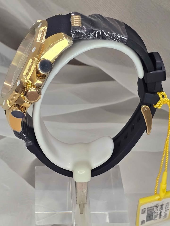 Invicta I-Force Axis Men's Watch - 50mm, Gold, Black - Imagen 4