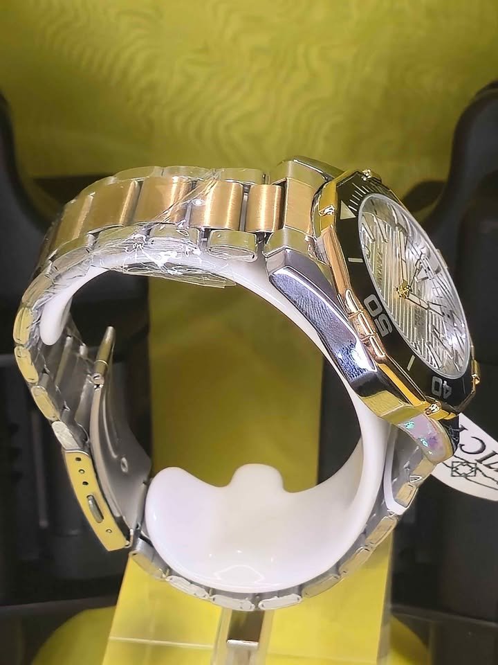 Invicta Diver Meridian Men's Watch - 46mm, Gold, Steel - Imagen 4